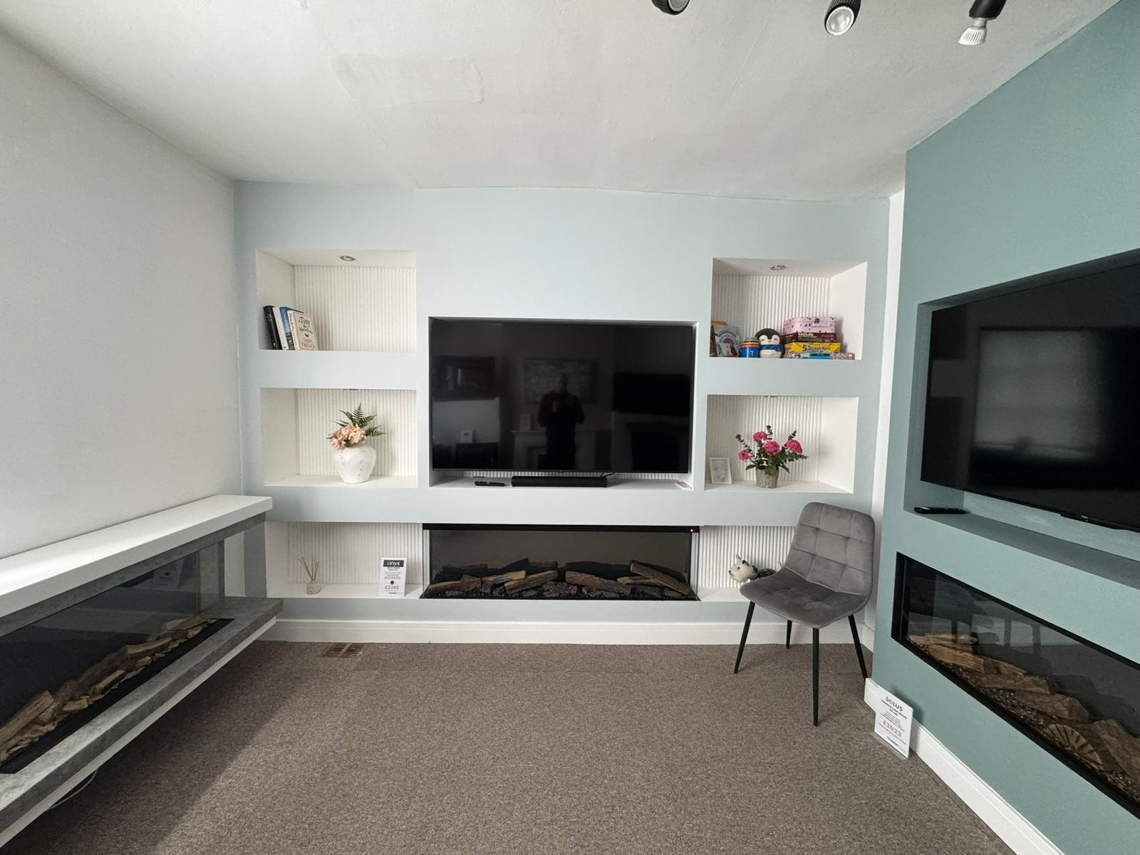 Bespoke media wall, project 6